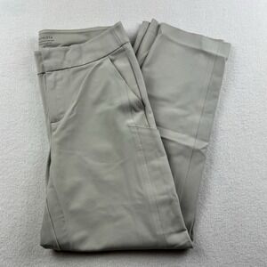 ATHLETA Stellar‎ Pant Womens 4  Gray Straight Crop Leggings Trouser